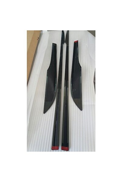 NamTuning Honda Civic Fc5  Uyumlu Yan Kapı Çıtası Abs Pianoblack