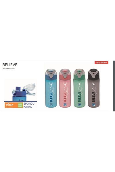 Gıpta Believ Tritan Flask 730 Cc (Piece Price, Mixed Color)