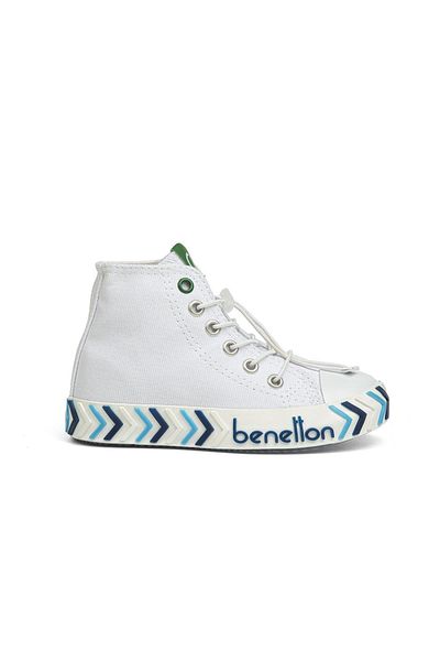 Benetton ® |   Bn-30645 - 3394 Alb Bleumarin - Pantofi sport pentru copii