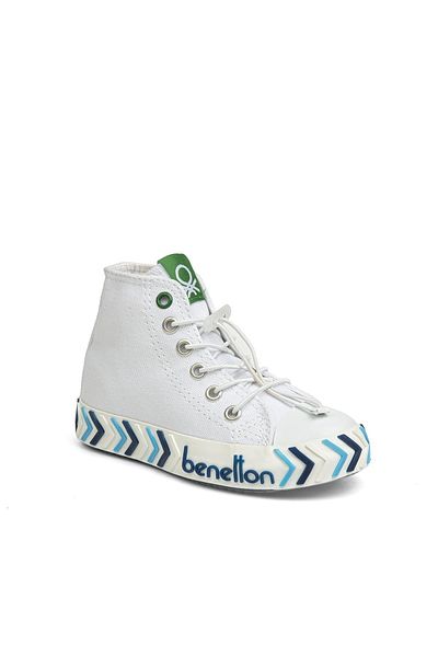 Benetton ® |   Bn-30645 - 3394 Alb Bleumarin - Pantofi sport pentru copii