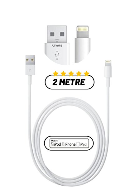 Favors Iphone Tüm Serilerle Uyumlu 2 Metre Hızlı Şarj Data Kablosu Iphone 6 /...