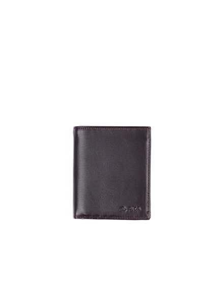 Aka Deri 729 100% Genuine Leather Men's Wallet Brown
