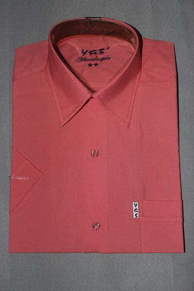 Yörükoğlu Short Sleeve Pocketed Comfortable Fit Solid Color Men's Shirt