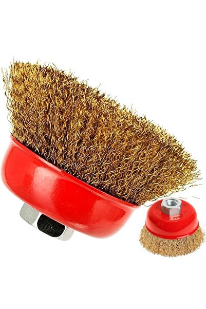 Neler Geldi Neler Taşlama Için Saçaklı Çanak Fırça 75 Mm Kaynak Tortusu, Pas ...