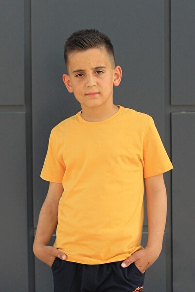 Çiggo Kids Базова дитяча футболка з екіпажною горловиною унісекс 512 Yas