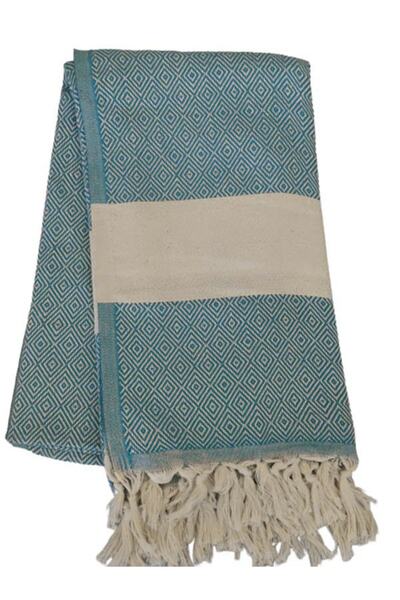 HRN Textile Пештемал с диамантен мотив 100x180 cm