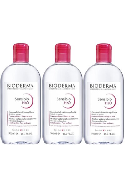 Bioderma Sensibio H2o 500 ml 3 Adet