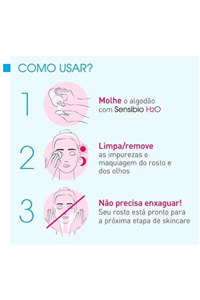 Bioderma Sensibio H2o 500 ml 3 Adet