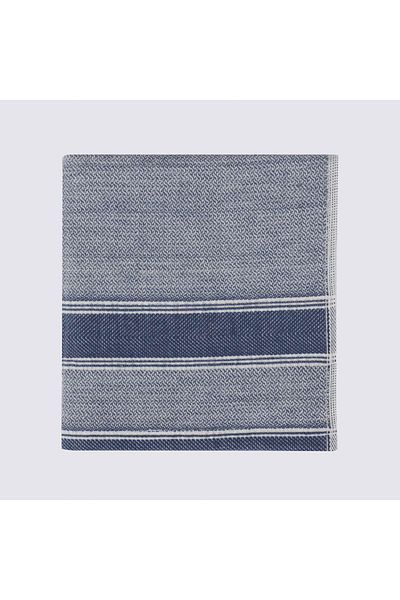 Ecocotton Elis Μπλε-κρεμ Σετ Πετσέτες Κουζίνας 3 τεμαχίων Βιολογικό 40 Χ 60 Εκ.