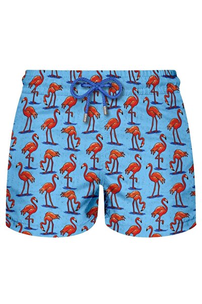 Bonitas Beachwear Bonitas Boy's Shorts - Flamingo-Blue, موديل 22702