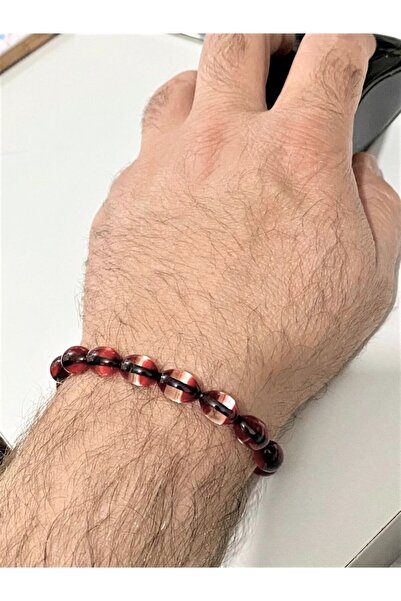Doğan Silver Sürmeli Bay-bayan Toz Kehribar Bileklik 11185