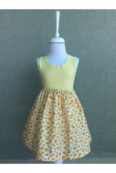 Yakamoz Kız Bebek 4-12 Ay Desenli Ithal Poplin Kumaş Etek