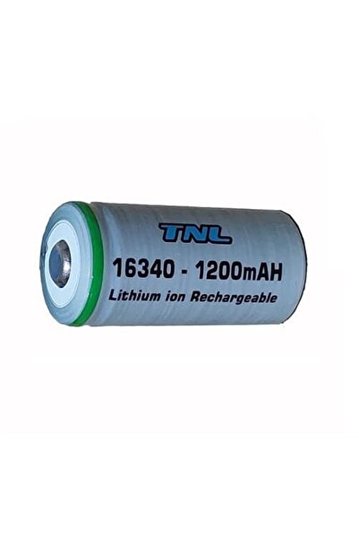 TNL Cr123a 16340 3.7v 1200mah Başlıklı Li-ion Şarjlı Pil