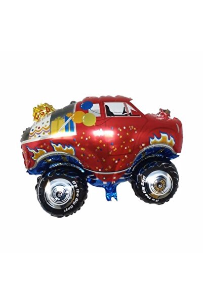 Genel Markalar Rally Jeep Folyo Balon Doğum Günü Konsepti & Araba Figürlü Parti Balonu (62*51 Cm)