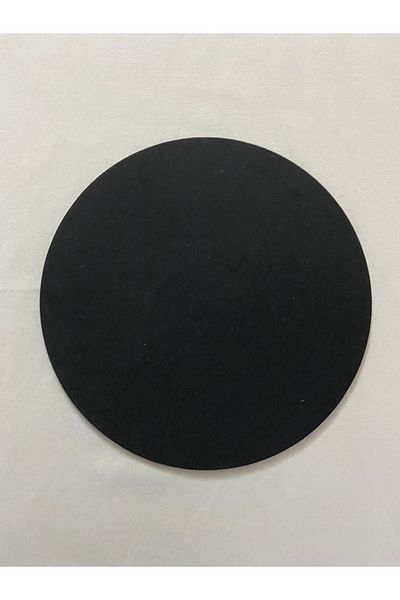 Zeren Home شفاط أسود مقاوم للسوائل 32 سم MDF 4 قطع