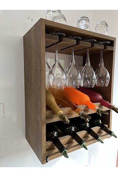 MONTEMO Şişelik-şişelik Dolabı-şişelik Rafı-bardaklık-bardaklık Rafı-içecek S...