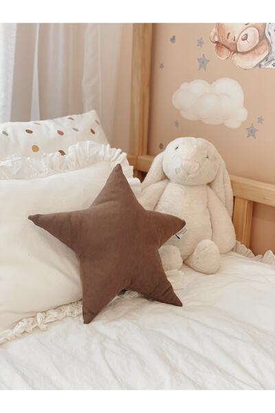 Hestia Home Pernă decorativă Star - Pernă Star Plush - Perne drăguțe pentru c...