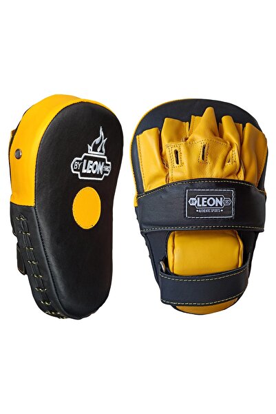 By Leon 1982 Leon Energy Hakiki Deri Kick Boks Ve Muay Thai El Lapası Sarı