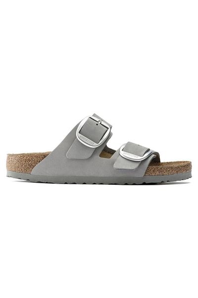 Birkenstock Papuci de damă Arizona Big Buckle Nubuck 1022154