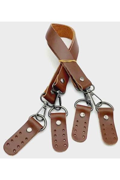 angel çanta aksesuar Натуральна шкіра 55 см, червоно-коричневий колір, подвій...