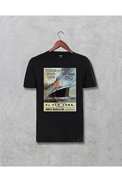 Darkia Μπλουζάκι Unisex με τυπωμένο σχέδιο Titanic