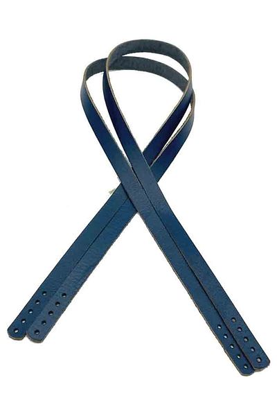angel çanta aksesuar Λαβή τσάντας από γνήσιο δέρμα 70x1,2 εκ. Navy Blue