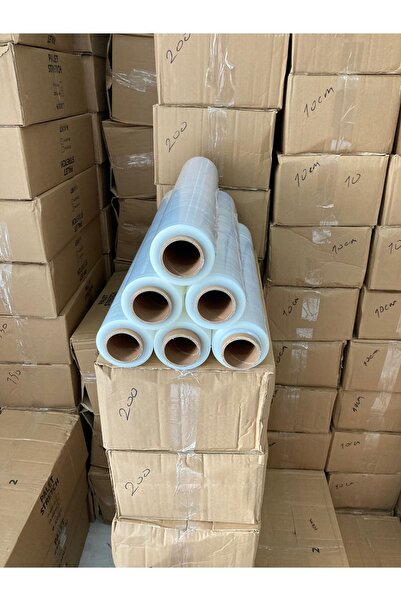 HAMİDİYE AMBALAJ 17 Mikron 25 Cm Strech Film - Palet Streci 1 Koli 12 Adet