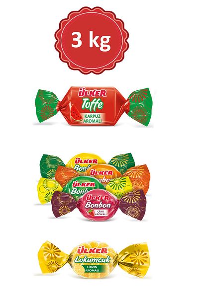 Ülker Mixed Candy Package -1 (3 kg)