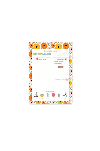 KESKİN COLOR A5 Daily Planner Block (Daily Planner) - Colorful830140-99