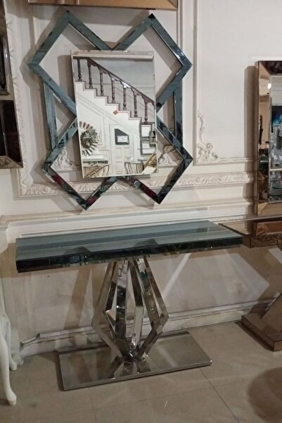 Ankara Dinç Metal Sehpa Dinç Metal Sehpa Krom Özel Ayak Dresuar Bernardo Drk-001