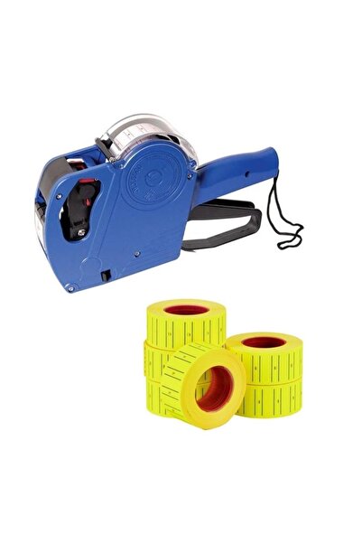 Tanex Eco Mavi Etiket Makinesi Tnx-5500eco41 + Fiyat Etiketi Çizgili 12 Mm X ...