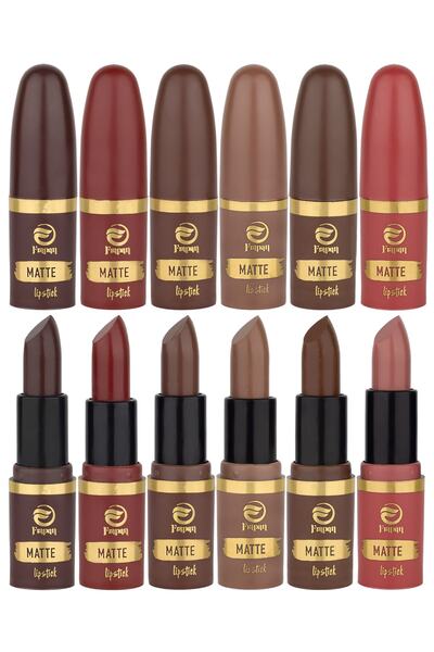 Tikatti Frapan 6 Adet Matte Lipstick A