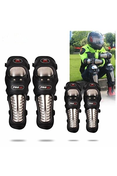 Tex 966 Sertleştirilmiş Titanium Dizlik Ve Dirseklik Koruma Set