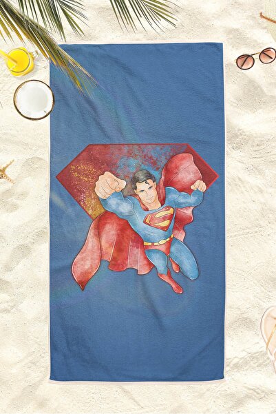 Homamia Superman peškir za plažu 70x150 cm