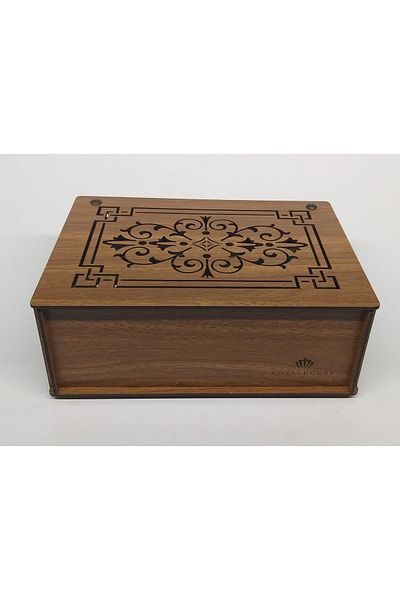 Turbo Akıl Wooden Cvz Tea Box 9 Compartment Covered Bag Tea Storage Container Tea Box Teas Included Gift Box