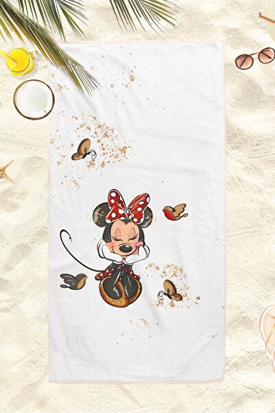 Homamia Peškir za plažu Minnie Mouse 70x150 cm