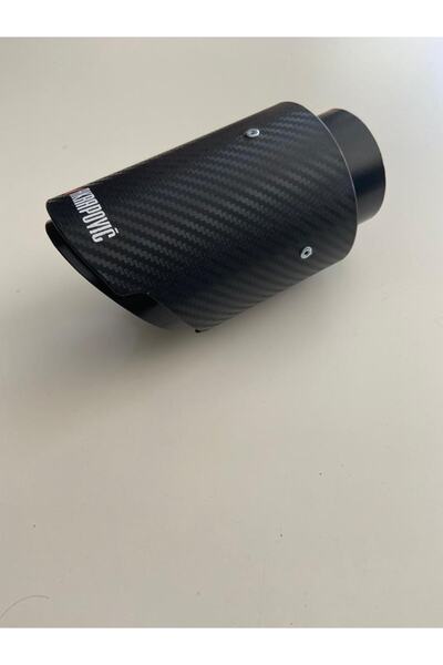 Akrapovic Golf 7 Mk7 Karbon Kaplama Egzoz Ucu 90mm Çıkış 1 Adet Uyumlu
