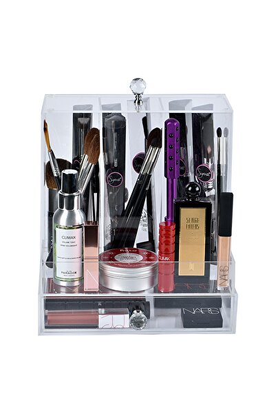 Beauty InsideOut Çekmeceli Üstü Kapaklı Fırçalık