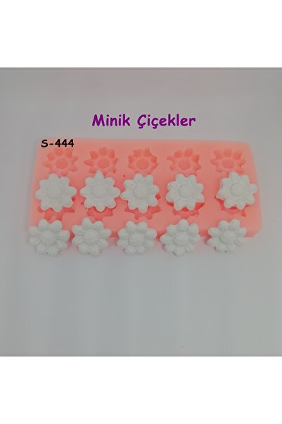 AnkaHobiMarket 10 Lu Çiçek Silikon Kalıp