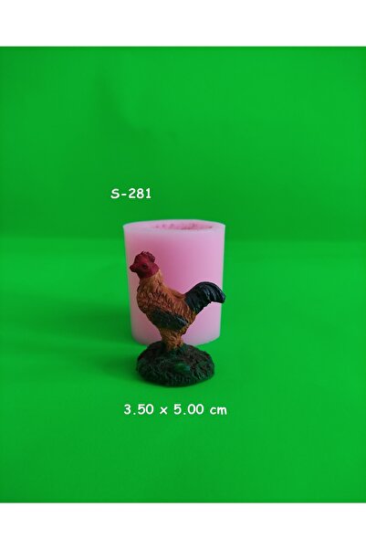 AnkaHobiMarket Mini Horoz Silikon Kalıp