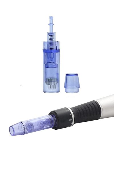 QFECT Dermapen Dr.pen Compatible Auto Microneedle Tem 12 Pin A1 Dermapen Needle 10 Pieces