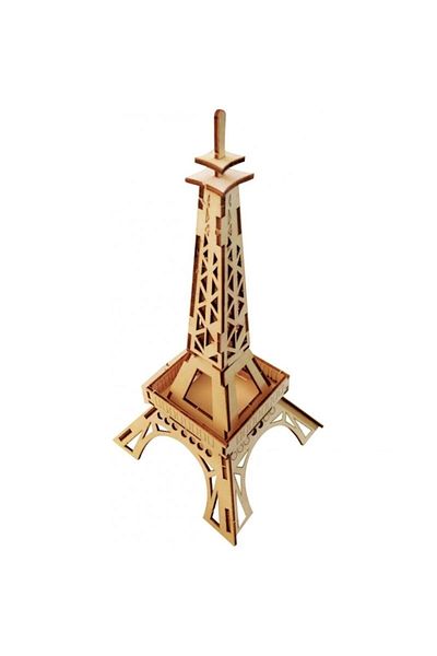 Hayal Sepeti Wooden Model Eiffel Tower Large Size