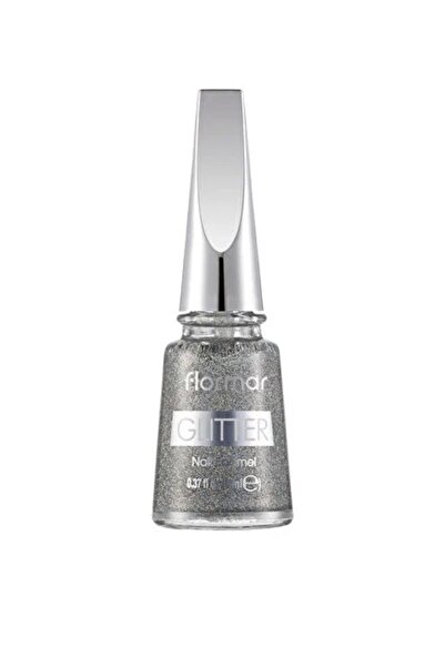 Flormar Simli Ve Işıltılı Parlak Oje | 11 Ml Gl38 Hologram Gümüş