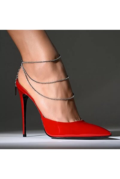 TakıConcept Taşlı Su Yolu 3 Sıra Halhal, Ayak Şahmeran