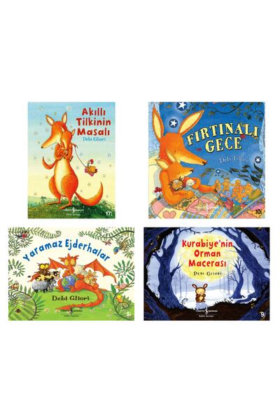 TÜRKİYE İŞ BANKASI KÜLTÜR YAYINLARI Okul Öncesi Resimli Öyküler Seti 4 Kitap ...
