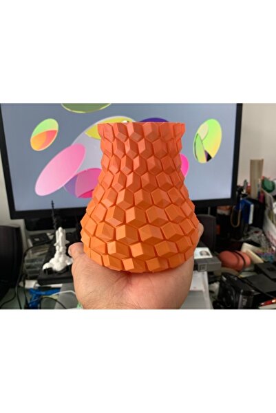 TuransoyCraft Pixerstick Kübik Dekoratif Vazo