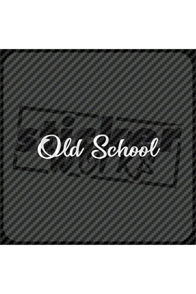 Sticker Works ملصق المدرسة القديمة