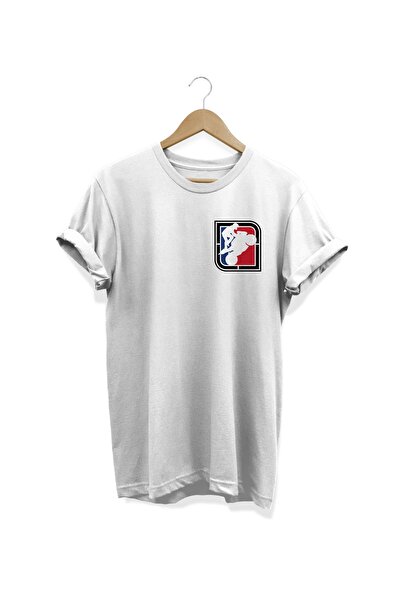 WİDİ Motor Štampano Beli T-shirt