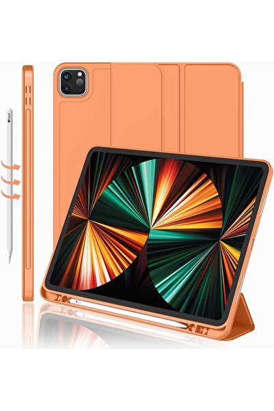 UnDePlus Apple Ipad Pro 12.9 3. 4. 5. 6. Nesil Kılıf Kalem Bölmeli Smart Case...