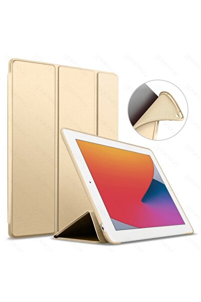 UnDePlus Apple Ipad 9. Nesil 10.2" Kılıf Arkası Silikon Smart Case A2602 A2603 A2604 A2605